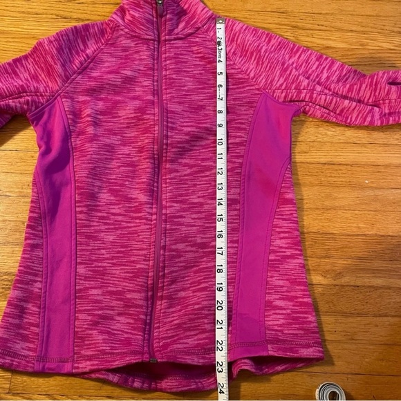 TekGear Women’s Pink Zip Up Fleece Activewear Jacket Sweatshirt Small - Picture 10 of 11
